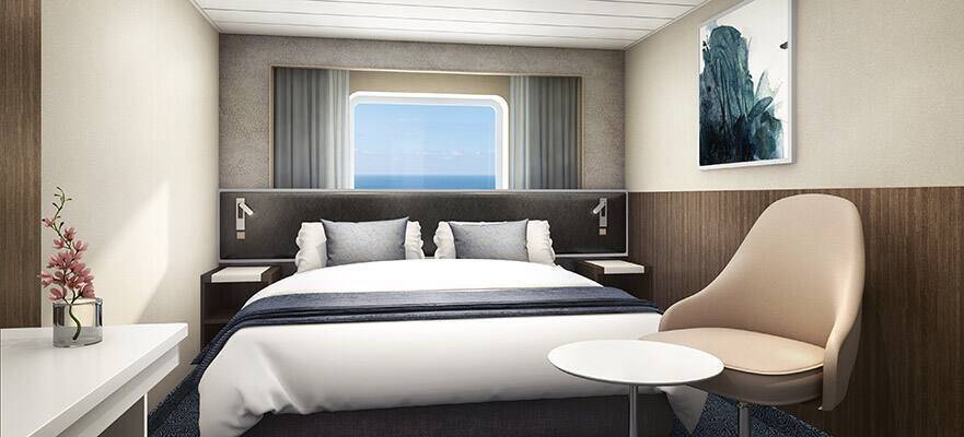 Cabine Sail Away avec vue sur mer garantie
