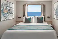 Cabine avec vue sur océan