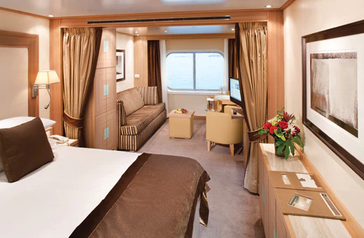 Cabine avec vue sur mer