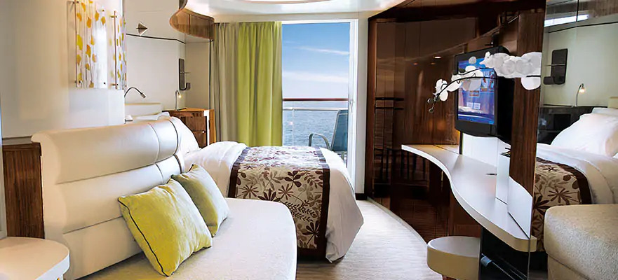 Mini-suite à spa avec balcon