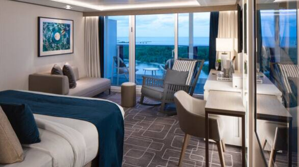 Sky Suite mit Balkon